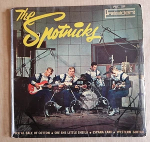 THE SPOTNICKS (4)  Pick Al Bale Of Cotton 7" EP PRESIDENT PRC 339 Surf VG/VG+ - Imagen 1 de 2