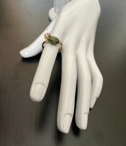 Vintage ring @sarah cov-damaged (Missing Stone) Size 7 - Picture 1 of 5