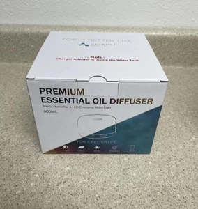 ASAKUKI 500ml Premium, Diffusore di Oli Essenziali, 5 in 1 Aromaterapia ad Ultrasuoni - Foto 1 di 2