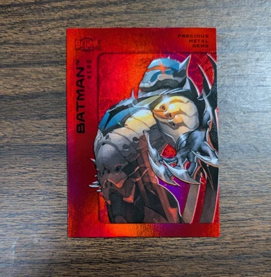2025 Skybox Batman Metal Universe 70 Jean-Paul Valley Red Precious Gems PMG /100 - Image 1 of 2