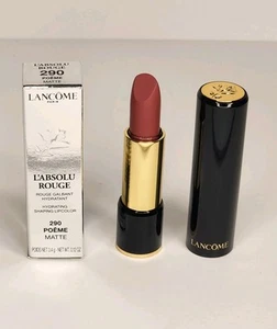 LANCOME L'ABSOLU ROUGE 290 POEME Matte lipcolor full size New in Box - Picture 1 of 6
