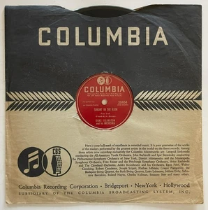 Duke Ellington Singin' In The Rain / Don't Get Around 78 rpm N- Columbia 38464 - Picture 1 of 6
