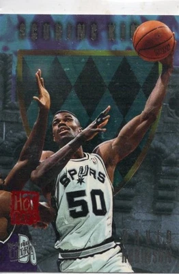 1995-96 FLEER ULTRA SCORING KINGS DAVID ROBINSON #10 - Image 1 of 2