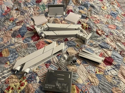 Secret Lab Dual Arm Monitor White For Secret lab - Image 1 of 4