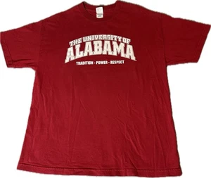 Camicia University Alabama Crimson Tide 2 lati uomo XL extra large C106 - Foto 1 di 5
