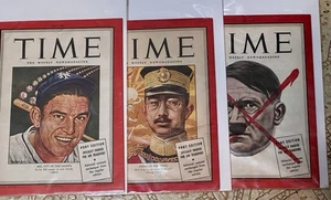 RARE - Time Magazine Pony Edition May 7 1945  Adolf Hitler Red X WWII + 16 MORE! - Picture 1 of 14
