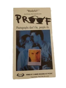 Movie Proof VHS Tape Rare New Sealed 1992 Russell Crowe Drama New Line Cinema - Picture 1 of 8
