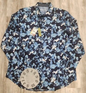 ROBERT GRAHAM Multicolor Blk Blue White Long Sleeve Size XL Brand NEW w/ Tags - Picture 1 of 4