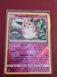 Pokemon Karte Sonne Mond Verlorener Donner Wigglytuff 134/214 Rare Reverse Holo TCG - Bild 1 von 1