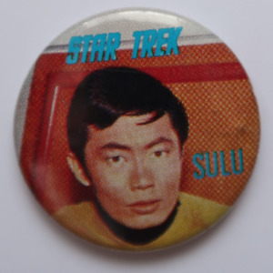 Classic Original Star Trek Kelloggs Sugar Smacks Sulu Badge
