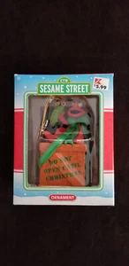 1998 ELMO Kurt Adler Christmas Ornament SESAME STREET DO NOT OPEN BOX RARE - Picture 1 of 3