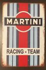 Martini Racing Metal Wall Sign Man Cave Bar Garage Workshop