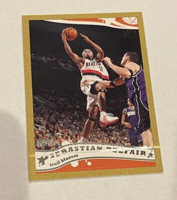 2005-06 Topps Gold Basketball Card #84 Sebastian Telfair /99 - Image 1 of 2