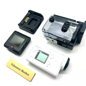 HDR-AS300 Sony Action Cam Digital Hd Video Camera Recorder White Excellent F/S - Picture 1 of 24