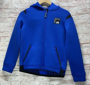Russell Full Zip Hoodie Jacket Youth Size Large 10-12 Ultra Blue Dri-Power 360 - Picture 1 of 14
