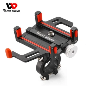 WEST BIKING Fahrrad Handy Halterung 360° Phone Halter Motorrad Lenker Roller - Bild 1 von 18