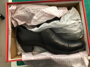 NUEVO STOCK ANTIGUO Mujer Talla 9M Cobb Hill Alexis Negro - Imagen 1 de 4