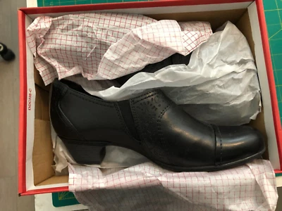 NUEVO STOCK ANTIGUO Mujer Talla 9M Cobb Hill Alexis Negro Foto 1 de 4