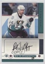 2005-06 Upper Deck Be a Player SP Signatures Rob Niedermayer #NI Auto