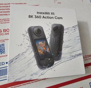 Insta360 X5 8K 360 Action Video Camera BRAND NEW SEALED IN BOX!! - Picture 1 of 5