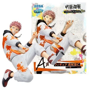 Sega Lucky Kuji Jujutsu Kaisen GRAFFITI x BATTLE Re: Yuji Itadori Figure A New - Picture 1 of 6