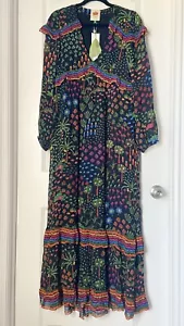 Farm Rio Multicolored Empire Maxi Dress S. NWT $285. - Picture 1 of 3