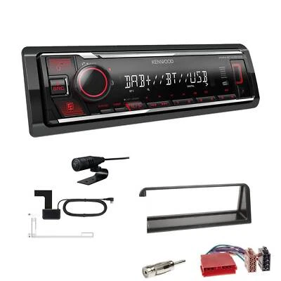 Kenwood KMM-BT408 DAB+ 1-DIN Auto Radio Bluetooth für Peugeot 106 1991-2003 - Bild 1 von 4