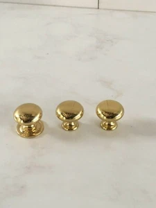 MIRROR BRASS door knobs, KITCHEN CABINET - Picture 1 of 3
