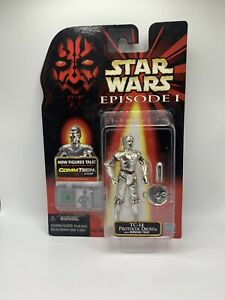 Star Wars TC-14 Protocol Droid With Serving Tray Episode 1 The Phantom Menace