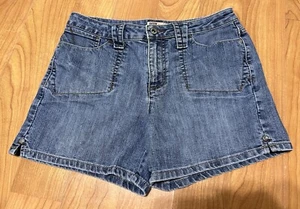 Faded Glory Vintage Y2K Denim Shorts Size 4 - Picture 1 of 8