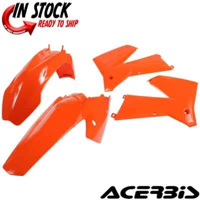Kit de carrocería de plástico Acerbis para KTM 125 200 450 525 SX colores de stock 2005 2006 Foto 1 de 4