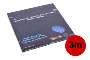 Alphacool Schlauch AlphaTube HF 13/10 (3/8"ID) - UV Blau 3m (9,8ft) Retailbox - Bild 1 von 3