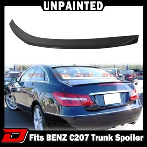 UNPAINT Fits Mercedes BENZ C207 E-Class 2D Convertible A Look Trunk Spoiler E350 - Picture 1 of 4
