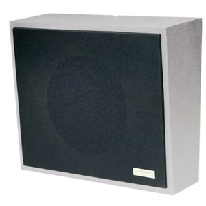 Valcom V-1052C 8in Amplified Wall Speaker, Metal, Black - Picture 1 of 2