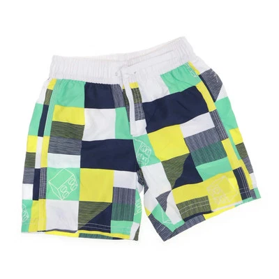 LEGO Wear, Badeshorts, Größe: 92, Blau/Grün/Mehrfarbig, Polyester, Karo #bVH - Bild 1 von 4