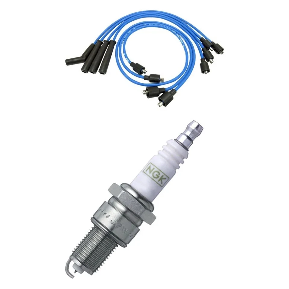 For Fiat 124 1974-1980 NGK 2-Pc Spark Plug Wire Kit Foto 1 de 1