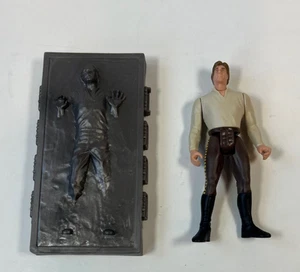 Loose Vintage Kenner Star Wars Power of the Force Hans Solo in Carbonite Block - Picture 1 of 5