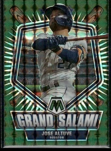 2022 Panini Mosaic #GS-4 Jose Altuve Grand Salami Green Mosaic - Picture 1 of 2
