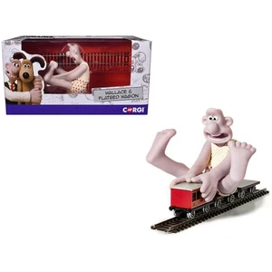 Corgi Wallace & Gromit Flatbed Wagon & Wallace Figure Set - Picture 1 of 2