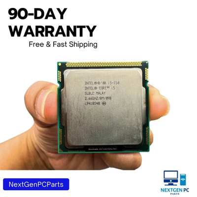 Intel Core i5-750 2.66GHz 8MB Quad-Core CPU LGA 1156/Socket H SLBLC Processor - Image 1 of 4