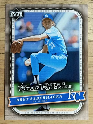 2005 Upper Deck Classics #103 Bret Saberhagen RSR - Image 1 of 2