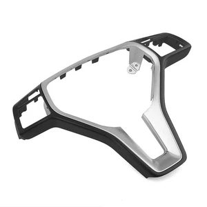 Black Chrome Steering Wheel Panel Trim for Mercedes For Benz W176 W246 - Picture 1 of 16