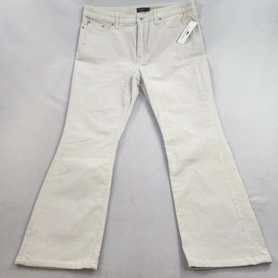 Pantalones de pana Vineyard Vines para mujer W 33 tostado pana bolsillos con cremallera $148 Foto 1 de 4