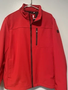 CALVIN KLEIN SOFTSHELLJACKE HERREN ROT GR. L INFINITE STRETCH - Bild 1 von 5