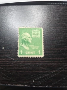 George Washington 1 Cent Green Stamp 1930 -1039(Very Rare Vintage) Mint Unused - Picture 1 of 2