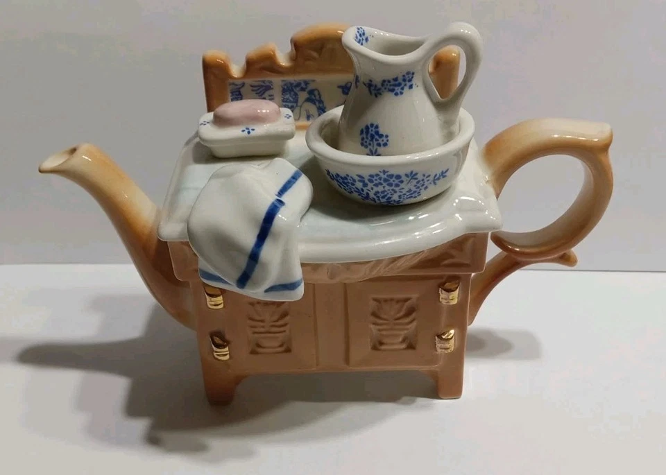 Bule Paul Cardew Design miniatura lavatório Inglaterra - Imagem 1 de 4