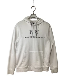 ARMANI EXCHANGE Pullover hoodie Size: M White Men 6KZMFM ZJ6HZ - Picture 1 of 10