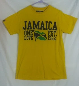 Surf Classics Jamaica One Love T-Shirt Island Yellow Size SM - Picture 1 of 5
