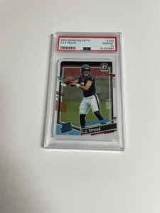 2023 DONRUSS OPTIC #244 CJ STROUD ROOKIE CARD TEXANS PSA 10 - Picture 1 of 3