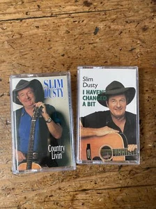 2 x Slim Dusty Cassette Tapes in EXC++ Condition Australian Country music legend - Picture 1 of 6